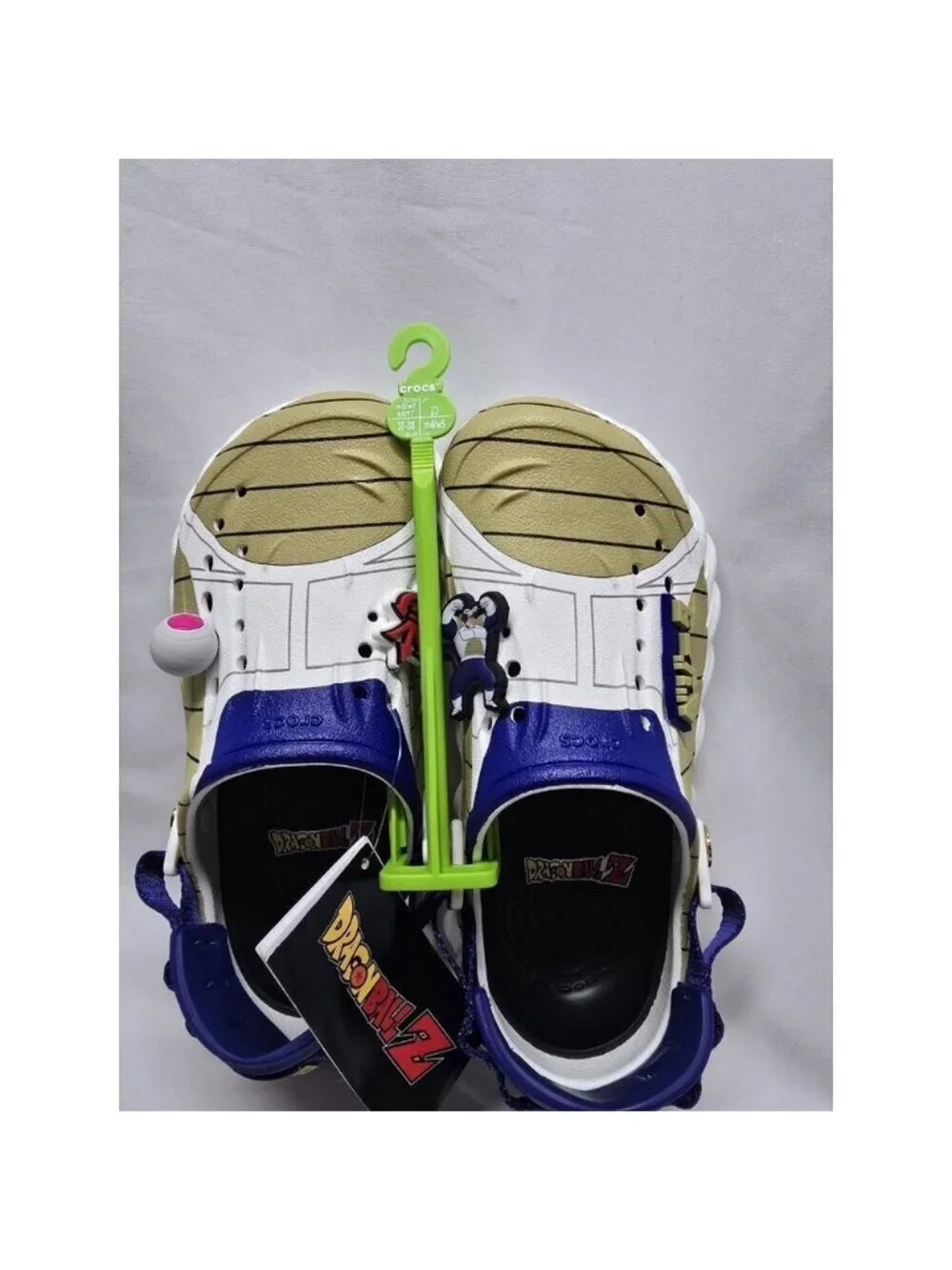 Crocs x Dragon Ball Z Echo Clog Vegeta Brand New - Mens 5/Women's Size 7 Unisex